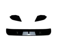 Front Bumper Spoiler Lip Gloss Black/Carbon Fiber Look Lower Splitter Guard Plate For BMW X3M X4M F97 F98 2019-2021 Pre-Facelift Front Bumper Lip Spoiler(Gloss black)