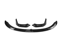 Front Bumper Spoiler Lip+Side Intake Vent Cover Splitter For BMW F80 For M3 F83 For M4 F82 2015-2020 Apron Surround Auto Parts Car Front Chin Lip(Carbon Fiber Look)