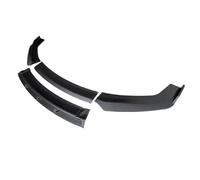 Front Bumper Spoiler Protector Plate Lip Splitter For A6 C7 Sedan 2012-2016 Type DGS Body Kit Carbon Surface Chin Shovel(Overall Matt Black)