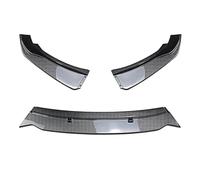 Front Bumper Spoiler Set For 2 Series For F22 For F23 220i 218i 228i 225d 220d 218d 2014-2021 Front Bumper Lip Spoiler(Carbon Fiber Look)