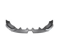 Front Bumper Spoiler Set For 5 Series For I5 For G60 For G61 2024+ Car Front Bumper Lip Splitter Diffuser Body Kit Bumper Guard Protector(Carbon Look)