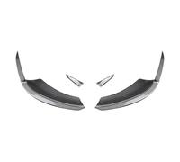 Front Bumper Spoiler Set For Benz For A Class For W177 For A180 For A200 For A35 Car Front Lip Bumper Diffuser Splitter 2023 To Up(1 Set Carbon Look)