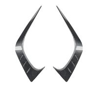 Front Bumper Spoiler Set For Civic 11th Gen 2021 To Up Car Front Bumper Lip Diffuser Spoiler Splitter Guard Cover ABS(Carbon Fiber)