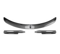 Front Bumper Spoiler Set For E90 For E91 335i 335d 330d 330i 325i For M-Tech 2005-2008 Car Front Bumper Splitter Lip(Carbon Look)