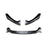 Front Bumper Spoiler Set For F20 For F21 118i 120d 120i For M135i For M140i LCI For M-Pack 2015-2019 Front Lip Accessories Spoiler Diffuser(Carbon Look)