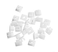 Front Bumper Support Screw and Nylon Nut Grommet Fastener Set for Splash Shield, Plastic Retaining Clips and Car Panel Auto Body Clamp Kit, 25pcs