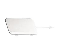 Front Bumper Tow Hook Cap Towing Eye Cover For A6 C6 2009-2011 4F0807441F Car Accessories External Protective Components(Silver)