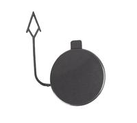 Front Bumper Tow Hook Cap Towing Eye Cover For VW For GOLF VII MK7 2013 2014 2015 2016 2017 5G0807241 5GG807241 Car Accessories(Gray)