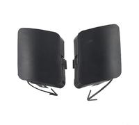 Front Bumper Tow Hook Cover Cap, ABS Plastic, Black, 2 Pack, Left Right, Compatible with RAV4 2006-2008
