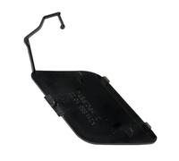 Front Bumper Tow Hook Cover Cap For E-Class W211 2007-2009, ABS Material, Black, Replacement for A2118851022