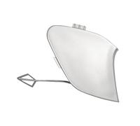 Front Bumper Tow Hook Cover Cap For Ford Focus MK3 III 2014 2015 2016 2017 2018 AccessoriesF1EB-17A989 F1EB17A989 Trailer Cover Replacement Parts(Silver)