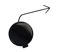 Front Bumper Tow Hook Cover Cap Towing Eye Accessories For VW For Jetta 2011 2012 2013 2014 5C6807241 5C6807241B(Black)