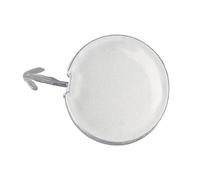 Front Bumper Tow Hook Cover Cap Towing Eye For Mazda 6 Accessories 2003 2004 2005 GJ6A-50-A11 GJ6A50A11 Car Towing Eye(Silver)