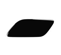 Front Bumper Tow Hook Cover for Audi A6 2012-2014 4G0955275 4G0955276, Car Towing Eye Cap ABS Plastic Trailer Hitch Covers Replacement Accessory,B/black-driver