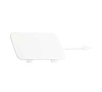 Front Bumper Tow Hook Cover for Audi A6 C6 2009-2011 4F0807441F, Car Towing Eye Cap ABS Plastic Trailer Hitch Covers Replacement Accessory,C/white passenger