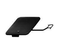 Front Bumper Tow Hook Cover for BMW F30 3 Series 2012-2015 51127312748 51127301464, Car Towing Eye Cap ABS Plastic Trailer Hitch Covers Replacement Accessory,A/black passenger