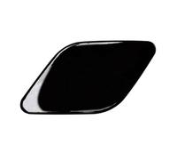 Front Bumper Tow Hook Cover for BMW X6 E71 E72 2008-2014 51657052427 51657052428, Car Towing Eye Cap ABS Plastic Trailer Hitch Covers Replacement Accessory,B/black-driver