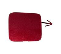 Front Bumper Tow Hook Cover for Infiniti Q50 2014-2018 622A1-4GA0A, Car Towing Eye Cap ABS Plastic Trailer Hitch Covers Replacement Accessory,E/red passenger