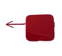 Front Bumper Tow Hook Cover for Infiniti Q50 2014-2018 850714GA0A 85071-4GA0A, Car Towing Eye Cap ABS Plastic Trailer Hitch Covers Replacement Accessory,D/red passenger