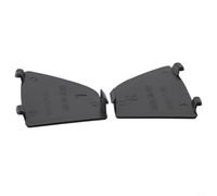 Front Bumper Tow Hook Cover for Mazda 3 2017-2018 Black Plastic Eye Cap Pair OE B63B-50-101