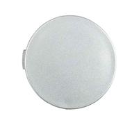 Front Bumper Tow Hook Cover for Mazda CX-5 2013-2016 KD4550A12BB KD45-50-A12-BB, Car Towing Eye Cap ABS Plastic Trailer Hitch Covers Replacement Accessory,C/silver driver