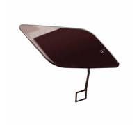 Front Bumper Tow Hook Cover for Mercedes Benz E Class W212 E300 E350 E400 E550 2010-2013, Car Towing Eye Cap ABS Plastic Trailer Hitch Covers Replacement Accessory,A/brown