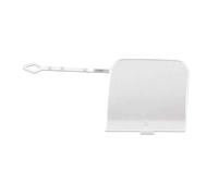 Front Bumper Tow Hook Cover for Mercedes Benz W204 C-Class 2007-2012 A2048855623, Car Towing Eye Cap ABS Plastic Trailer Hitch Covers Replacement Accessory,C/silver passenger