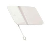 Front Bumper Tow Hook Cover for Mercedes Benz X204 GLK250 GLK300 GLK350 2008-2013 2048850224, Car Towing Eye Cap ABS Plastic Trailer Hitch Covers Replacement Accessory,A/white passenger