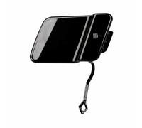 Front Bumper Tow Hook Cover for Mercedes Benz X204 GLK300 GLK350 2009-2012 A2048853223, Car Towing Eye Cap ABS Plastic Trailer Hitch Covers Replacement Accessory,B/black passenger