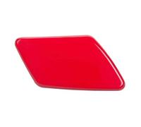 Front Bumper Tow Hook Cover for Volvo S40 V50 2005-2007 39991798 39991799, Car Towing Eye Cap ABS Plastic Trailer Hitch Covers Replacement Accessory,A/red-passenger