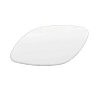 Front Bumper Tow Hook Cover for Volvo S80 2007-2013 39870059 39870060, Car Towing Eye Cap ABS Plastic Trailer Hitch Covers Replacement Accessory,A/white-driver