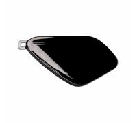 Front Bumper Tow Hook Cover for Volvo S90 V90 2017-2019, Car Towing Eye Cap ABS Plastic Trailer Hitch Covers Replacement Accessory,A/black