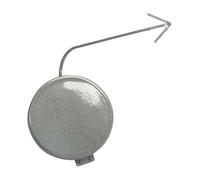 Front Bumper Tow Hook Cover for VW Jetta 2011-2014 5C6807241 5C6807241B, Car Towing Eye Cap ABS Plastic Trailer Hitch Covers Replacement Accessory,E/gray passenger