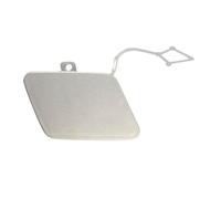 Front Bumper Tow Hook Cover for VW Passat B8 2020-2021 3GD807155A, Car Towing Eye Cap ABS Plastic Trailer Hitch Covers Replacement Accessory,B/silver