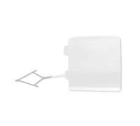 Front Bumper Tow Hook Cover for VW Polo 2014-2017 6C0807241 6RD807241, Car Towing Eye Cap ABS Plastic Trailer Hitch Covers Replacement Accessory,A/white passenger