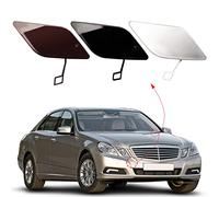 Front Bumper Tow Hook Cover Towing Eye Cap Fit for Mercedes Benz E-Class W212 E300 E350 E400 E550 2010 2011 2012 2013 2128850126 A2128850126 (Black, Right Passenger Side) Xinpinsai