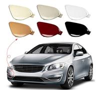 Front Bumper Tow Hook Cover Towing Eye Cap Fit for Volvo S60 S60L V60 2014 2015 2016 2017 2018 39820294 31323839 (Grey, Right Passenger Side) Xinpinsai