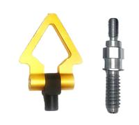 Front Bumper Tow Hook | External Screw Pull Ring for Vehicle Bumper | Car Exterior Accessories Multifunctional Modification Connection Hook for SUV Sedan Trailer