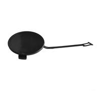 Front Bumper Towing Eye Cover Tow Hook Cover for A4 B7 (2004-2008), Direct Replacement for OE 8E0807241C, Black ABS Plastic, and