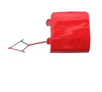 Front Bumper Towing Hook Cover Lid For VW For Polo 2011 2012 2013 2014 2015 2016 2017 2018 Tow Hook Eye Hauling Trailer Cap(Red 14-18)