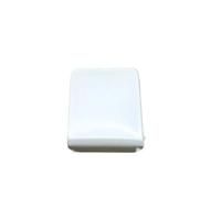Front Bumper Towing Hook Hole Eye Cover Trailer Cap For N&issan For Qashqai J10 2007 2008 2009 2010(White)