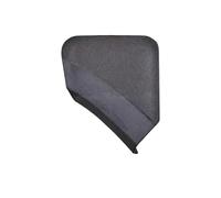 Front Bumper Trailer Hook Hole Cover Left Right For Toyota Highlander 2012 2013 2014 Car Accessories Bumper Dust Cover(Gray,Left)