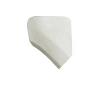 Front Bumper Trailer Hook Hole Cover Left Right For Toyota Highlander 2012 2013 2014 Car Accessories Bumper Dust Cover(White,Left)