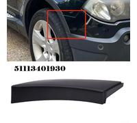 Front Bumper Trim Cover, Right Side 1pc Black Plastic for BMW X3 E83 2004-2006 51113401930 Direct Fit Replacement Easy Installation No Assembly Required Automotive Repair Part