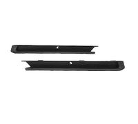 Front Bumper Trim Set With Fog Light Hole 5C6807233A 5C6807234A Anti Scratch Stylish Bumper Molding Trim Direct Replacement For Car Front Left Right Protection ABS Material