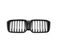 Front Bumper Upper Grill For BMW X3 X4 G01 G02 2022 Base Version Car Front Grille Mesh Grill Bumper Grille Radiator Grille Hood Grid Grill(Single Line)