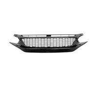 Front Bumper Upper Honeycomb Grille For Civic 2019 2020 2021