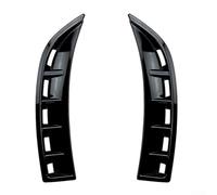 Front Bumper Wing Side Vent Hood Cover for Mercedes CLA C118 CLA250 2020+ Designed for Aesthetic Appeal and Durability (Gloss Black)