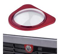 Front Camera Lens Protector - Car Protector 8 x 8 x 2cm | Scratch Resistant Drop-Proof Protection for Road Driving, Rainy Day Driving, Safety, Vehicle, Tempered Glass, Aluminum Alloy, la