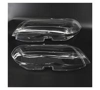 Front Car Headlight Lens Light Cover Car Right+Left Headlight Plastic Headlight Lens Cover For BMW For X5 For E53 2004 2005 2006
